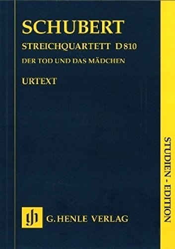 Streichquartett d-moll D 810 (Der Tod und das Mädchen); Studien-Edition: Besetzung: Streichquartette