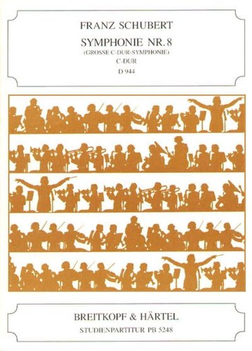 Symphonie Nr. 8 C-dur D 944 - Grosse C-Dur-Symphonie - Breitkopf Urtext - Studienpartitur (PB 5248)