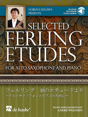 Franz Wilhelm Ferling-Selected Ferling Etudes-Altsaxophon-BOOK+AUDIO-ONLINE