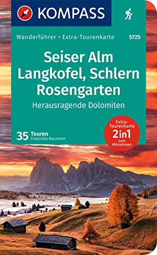 KOMPASS Wanderfuehrer Seiser Alm, Langkofel, Schlern, Rosengarten 1:35 000: Herausragende Dolomiten - Wanderfuehrer mit Extra-Tourenkarte 1:35000, 35 ... Download (KOMPASS Wanderführer, Band 5725)