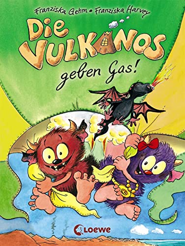Die Vulkanos geben Gas! (Band 5): Lustiges Erstlesebuch für Mädchen und Jungen ab 7 Jahre