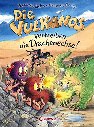 Die Vulkanos vertreiben die Drachenechse! (Band 8): Lustiges Erstlesebuch für Mädchen und Jungen ab 7 Jahre Die Vulkanos vertreiben die Drachenechse! (Band 8): Lustiges Erstlesebuch für Mädchen und Jungen ab 7 Jahre