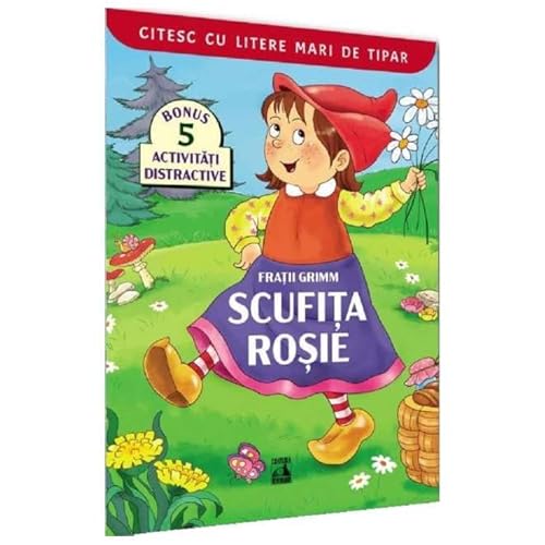 Scufita Rosie. Citesc Cu Litere Mari De Tipar von Neverland