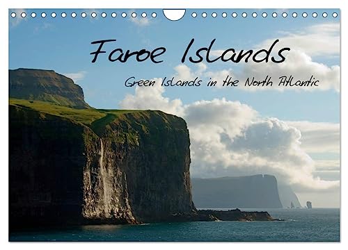 Faroe Islands/UK-Version (Wandkalender 2024 DIN A4 quer), CALVENDO Monatskalender