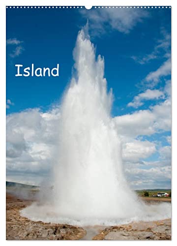 Island (Wandkalender 2024 DIN A2 hoch), CALVENDO Monatskalender