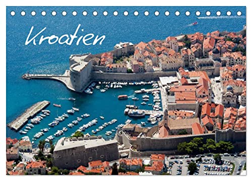 Kroatien (Tischkalender 2024 DIN A5 quer), CALVENDO Monatskalender von CALVENDO