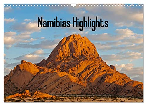 Namibias Highlights (Wandkalender 2025 DIN A3 quer), CALVENDO Monatskalender von CALVENDO