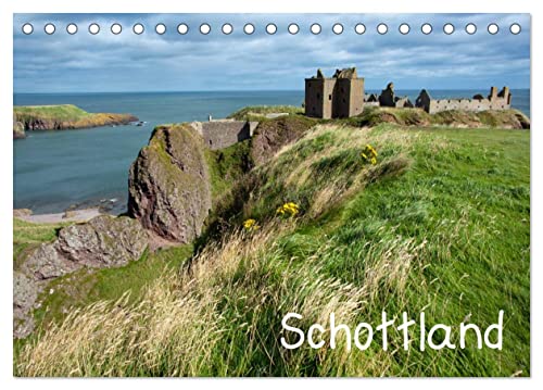Schottland (Tischkalender 2024 DIN A5 quer), CALVENDO Monatskalender von CALVENDO