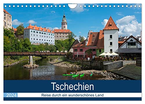 Tschechien - Eine Reise durch ein wunderschönes Land (Wandkalender 2024 DIN A4 quer), CALVENDO Monatskalender von CALVENDO