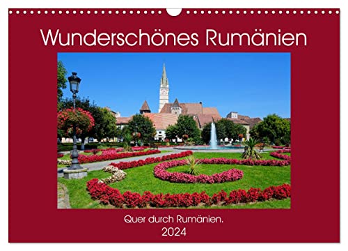 Wunderschönes Rumänien (Wandkalender 2024 DIN A3 quer), CALVENDO Monatskalender von CALVENDO