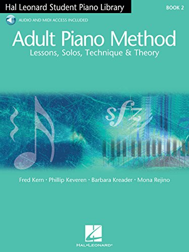 ADULT PIANO METHOD BK02 W/2CD (Hal Leonard Student Piano Library, Band 2): Lessons, Solos, Technique & Theory von Hal Leonard
