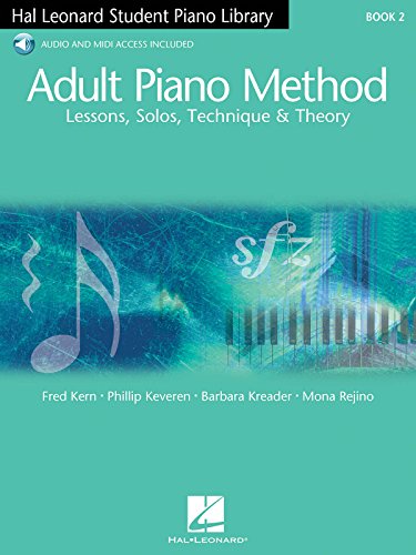 ADULT PIANO METHOD BK02 W/2CD (Hal Leonard Student Piano Library, Band 2): Lessons, Solos, Technique & Theory