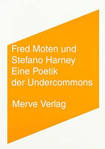Eine Poetik der Undercommons (IMD) von Merve Verlag GmbH