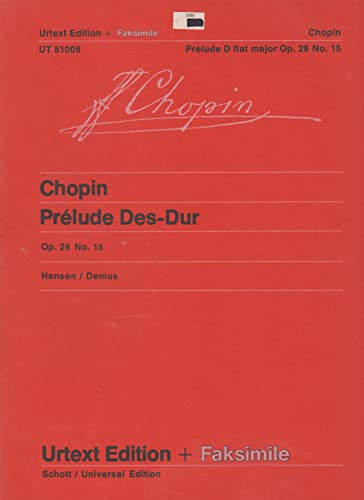 PRELUDE OPUS 28/15 (REGENTROPF) PIANO