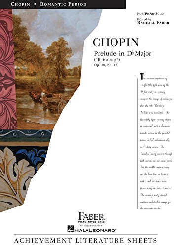 Prelude in d flat major (raindrop) piano von HAL LEONARD