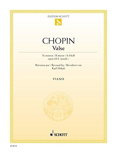 VALSE OP. 69/2 PIANO