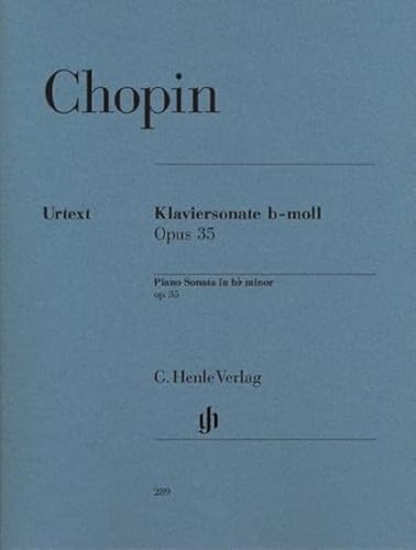 Klaviersonate b-moll op. 35: Instrumentation: Piano solo (G. Henle Urtext-Ausgabe) von HENLE