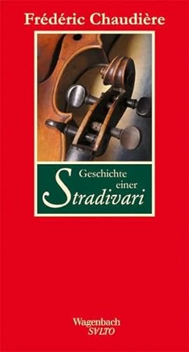 Geschichte einer Stradivari (Salto) von Wagenbach Klaus GmbH