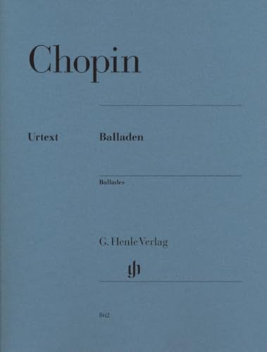 Balladen: Instrumentation: Piano solo (G. Henle Urtext-Ausgabe) von HENLE