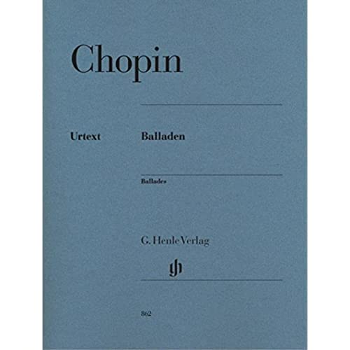 Balladen: Instrumentation: Piano solo (G. Henle Urtext-Ausgabe) Balladen: Instrumentation: Piano solo (G. Henle Urtext-Ausgabe)
