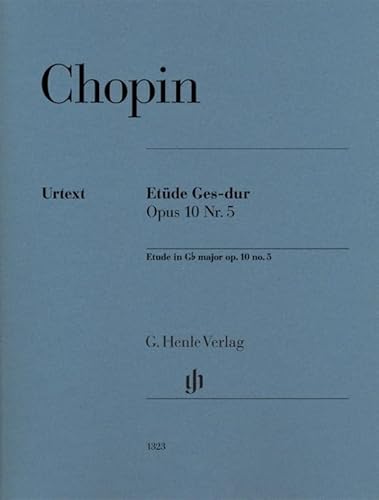 Etüde Ges-dur op. 10 Nr. 5: Besetzung: Klavier zu zwei Händen (G. Henle Urtext-Ausgabe)