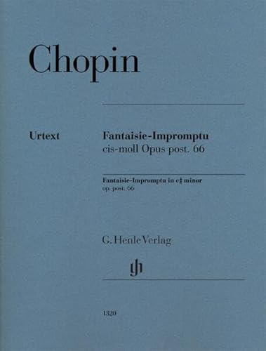 Fantaisie-Impromptu cis-moll op. post. 66: Besetzung: Klavier zu zwei Händen (G. Henle Urtext-Ausgabe) von HENLE