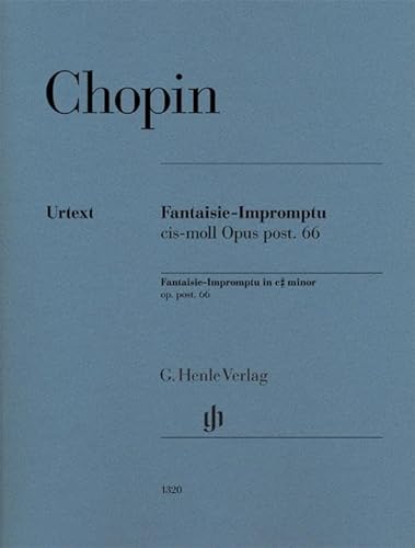 Fantaisie-Impromptu cis-moll op. post. 66: Besetzung: Klavier zu zwei Händen (G. Henle Urtext-Ausgabe)
