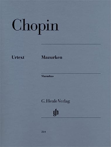 Mazurken. Klavier: Besetzung: Klavier zu zwei Händen (G. Henle Urtext-Ausgabe) von Henle, G. Verlag