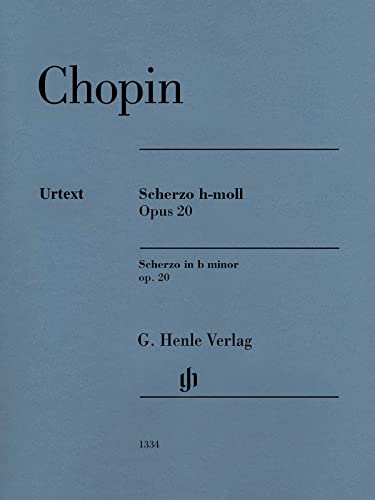 Scherzo h-moll op. 20: Besetzung: Klavier zu zwei Händen (G. Henle Urtext-Ausgabe)