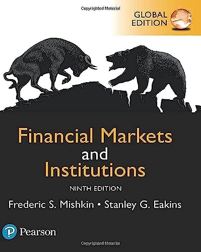 Financial Markets and Institutions, Global Edition von Pearson