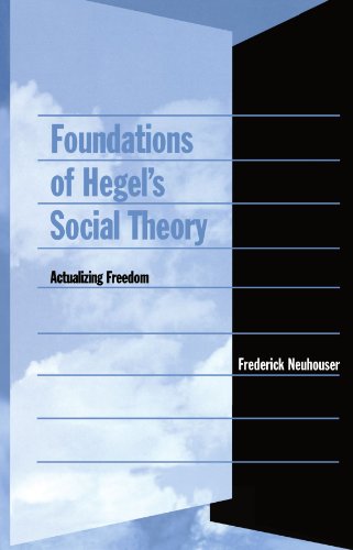 Foundations of Hegel's Social Theory: Actualizing Freedom von Harvard University Press