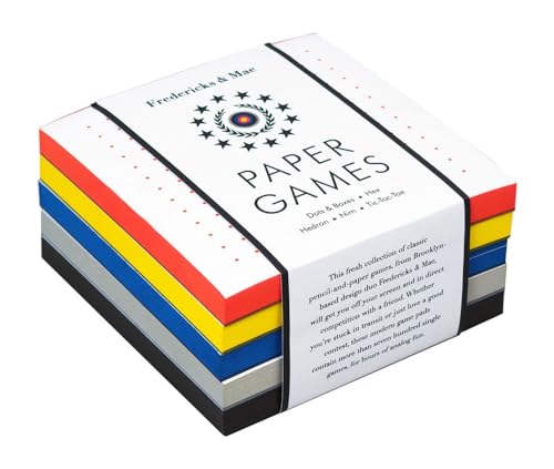Fredericks & Mae Paper Games: Dots & Boxes - Hex - Hedron - Nim - Tic-Tac-Toe von Princeton Architectural Press