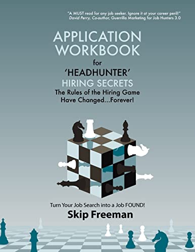 "Headhunter" Hiring Secrets Application Workbook von Htw Group