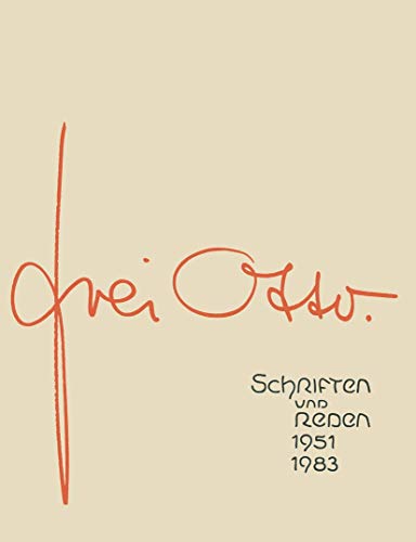 Schriften und Reden: 1951 – 1983 (Schriften des Deutschen Architekturmuseums zur Architekturgeschichte und Architekturtheorie) von Vieweg+Teubner Verlag