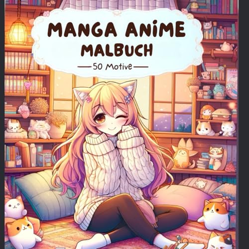Manga Anime Malbuch: Mangabuch als Geschenk für Mädchen | 50 Motive zum Ausmalen und Entspannen Manga Anime Malbuch: Mangabuch als Geschenk für Mädchen | 50 Motive zum Ausmalen und Entspannen von Independently published