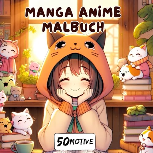 Manga Anime Malbuch: Mangabuch als Geschenk für Mädchen | 50 Motive zum Ausmalen und Entspannen Manga Anime Malbuch: Mangabuch als Geschenk für Mädchen | 50 Motive zum Ausmalen und Entspannen von Independently published