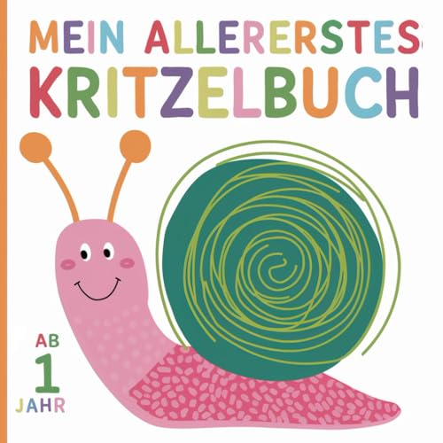Mein allererstes Kritzelbuch ab 1 Jahr: Erstes Malbuch für Kleinkinder ab 1 Jahr | Ausmalbuch mit 50 Motiven | Beschäftigungsbuch für Motorik und Kreativität Mein allererstes Kritzelbuch ab 1 Jahr: Erstes Malbuch für Kleinkinder ab 1 Jahr | Ausmalbuch mit 50 Motiven | Beschäftigungsbuch für Motorik und Kreativität von Independently published