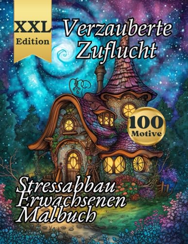 Verzauberte Zuflucht Malbuch für Erwachsene: Stressabbau Erwachsenen Malbuch mit Feen-Häuser für Entspannung und Achtsamkeit mit 100 Motiven Verzauberte Zuflucht Malbuch für Erwachsene: Stressabbau Erwachsenen Malbuch mit Feen-Häuser für Entspannung und Achtsamkeit mit 100 Motiven von Independently published