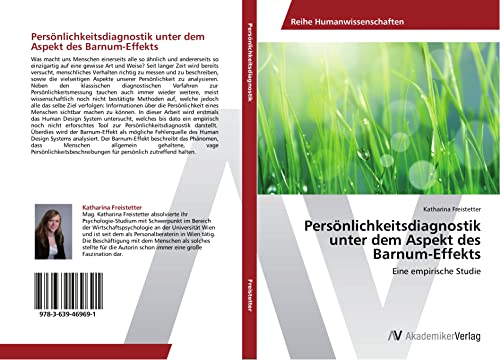 Persönlichkeitsdiagnostik unter dem Aspekt des Barnum-Effekts: Eine empirische Studie