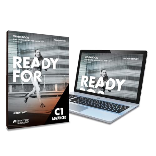READY FOR C1 ADVANCED Workbook with key: libro del alumno impreso y digital con respuestas (Ready For 4th Ed)