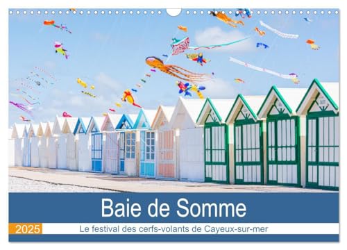 Baie de Somme festival des cerfs-volants de Cayeux-sur-mer (Calendrier mural 2025 DIN A3 vertical), CALVENDO calendrier mensuel: Un calendrier ... de Cayeux-sur-mer (Baie de Somme) von Calvendo