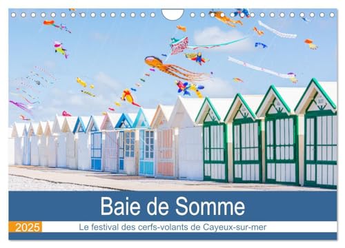Baie de Somme festival des cerfs-volants de Cayeux-sur-mer (Calendrier mural 2025 DIN A4 vertical), CALVENDO calendrier mensuel: Un calendrier ... de Cayeux-sur-mer (Baie de Somme) von Calvendo