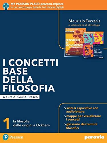 concetti base della filosofia. La filosofia dalle origini a Ockham. Per le Scuole superiori. Con e-book. Con espansione online (Vol. 1) von Paravia