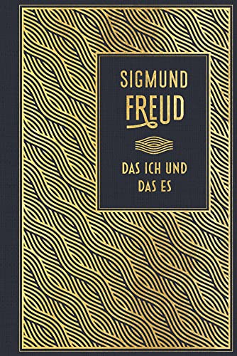 Das Ich und das Es: Leinen mit Goldprägung