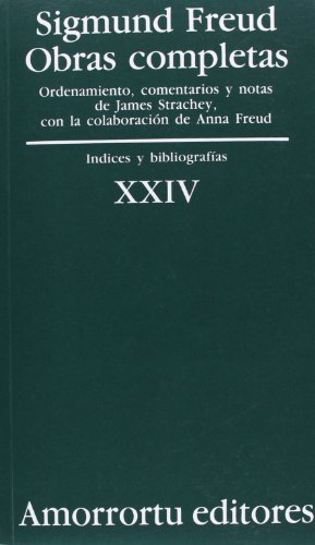 Obras completas Vol. XXIV: Índices y bibliografías (Obras Completas de Sigmund Freud) von Amorrortu Editores EspaÃ±a SL