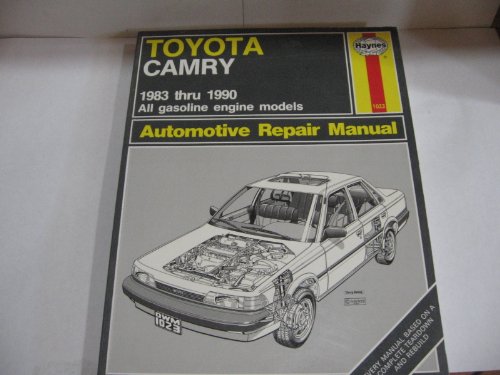 Toyota Camry All Gasoline Engine Models 1983-90 Automotive Repair Manual