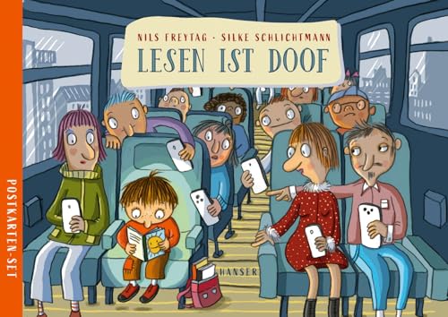 Lesen ist doof Postkarten-Set