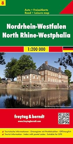 Nordrhein-Westfalen, Autokarte 1:200.000