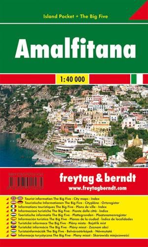 Amalfitana, Island Pocket + The Big Five: 1:40000 (freytag & berndt Auto + Freizeitkarten)