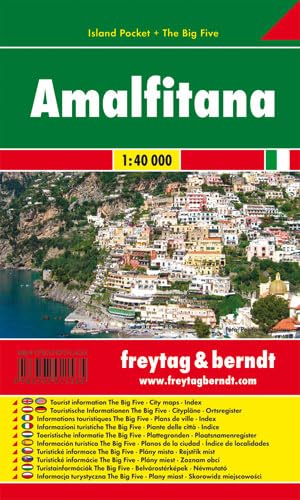 Amalfitana, Island Pocket + The Big Five: 1:40000 (freytag & berndt Auto + Freizeitkarten)